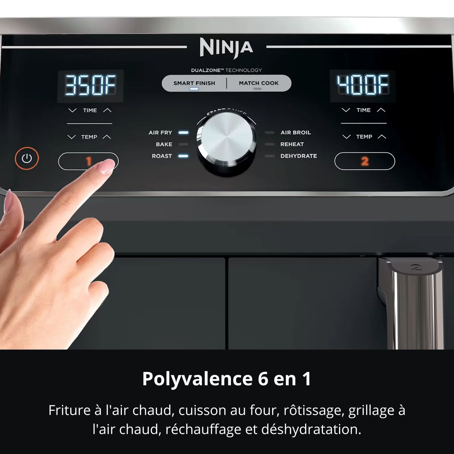Air fryer panier et technologie DualZone™