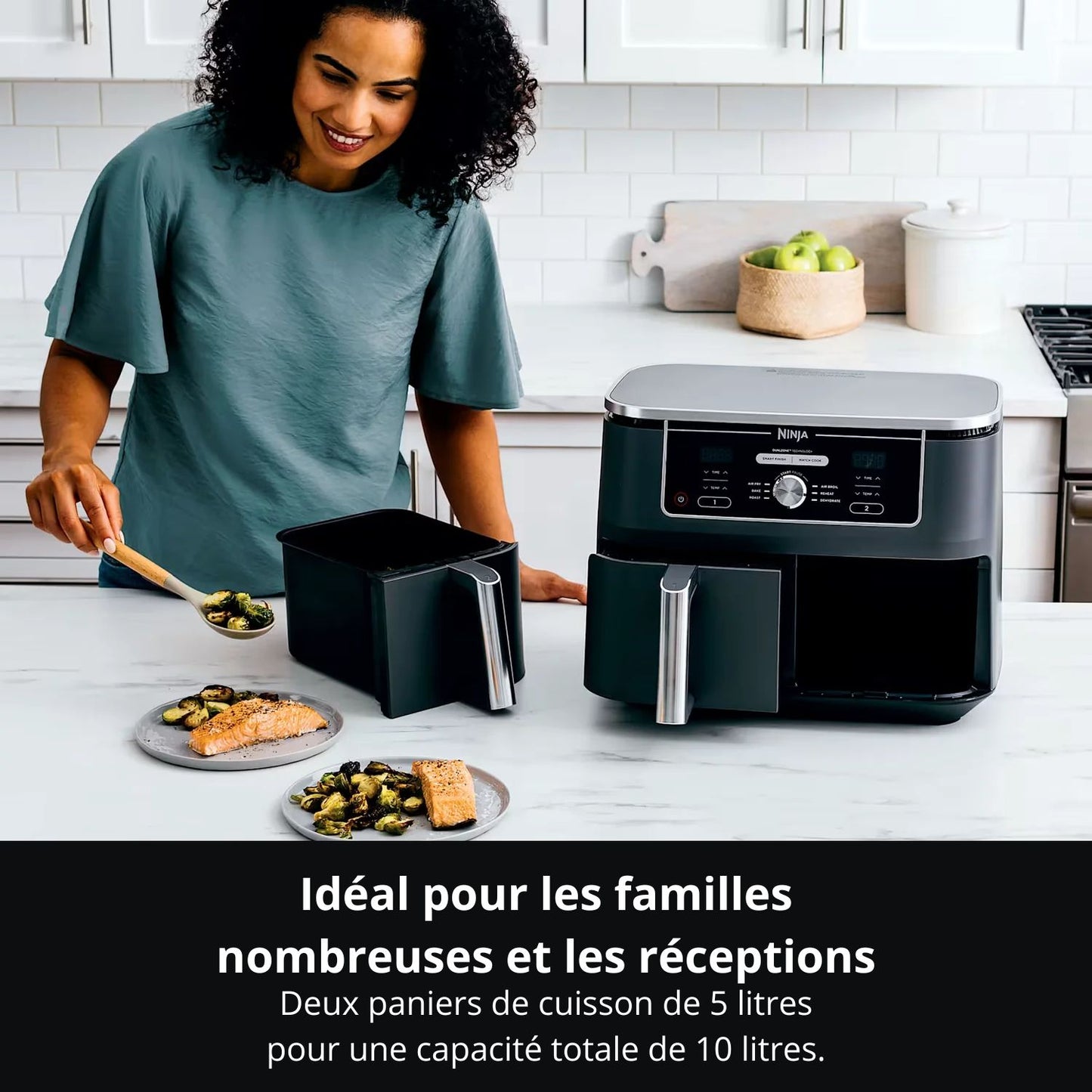 Air fryer panier et technologie DualZone™